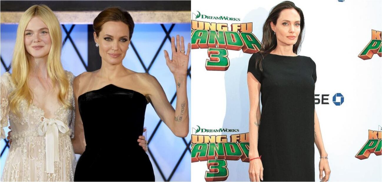 FOTOS: Así se consumió Angelina Jolie en cuatro años