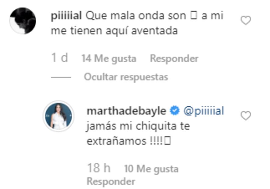 Martha Debayle comparte divertida foto con su hija Camila 