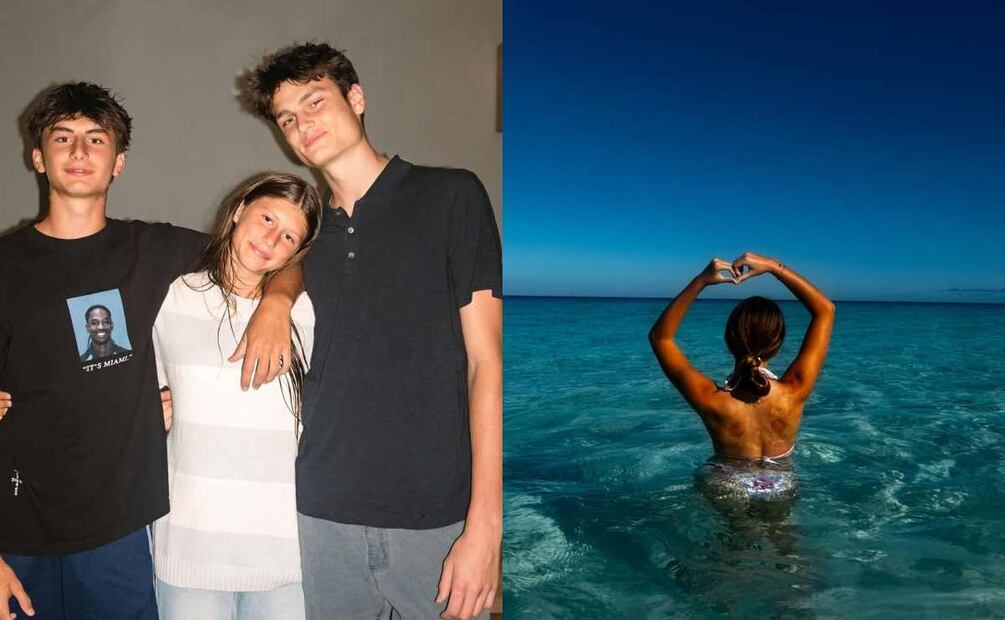 Los hijos de Tom Brady / Fotos: Instagram
