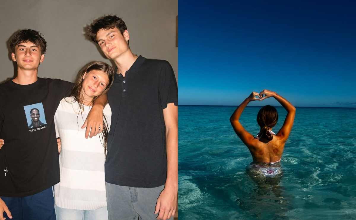 Los hijos de Tom Brady / Fotos: Instagram