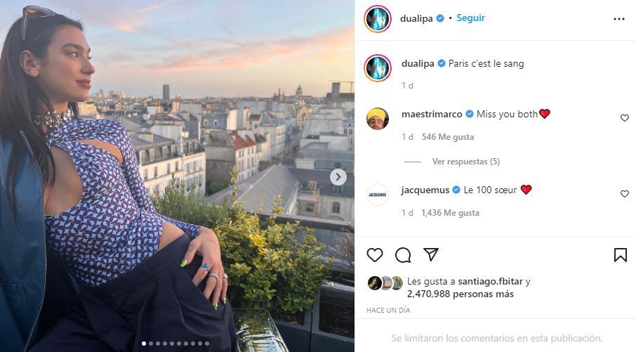 Dua Lipa aprende una grosería en español