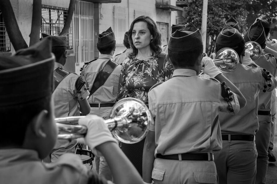 El piloto Michel Jourdain actúa en la película Roma, es el compadre incómodo