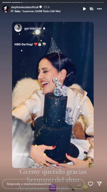 Stephanie Salas celebrando su cumpleaños 54 / Instagram