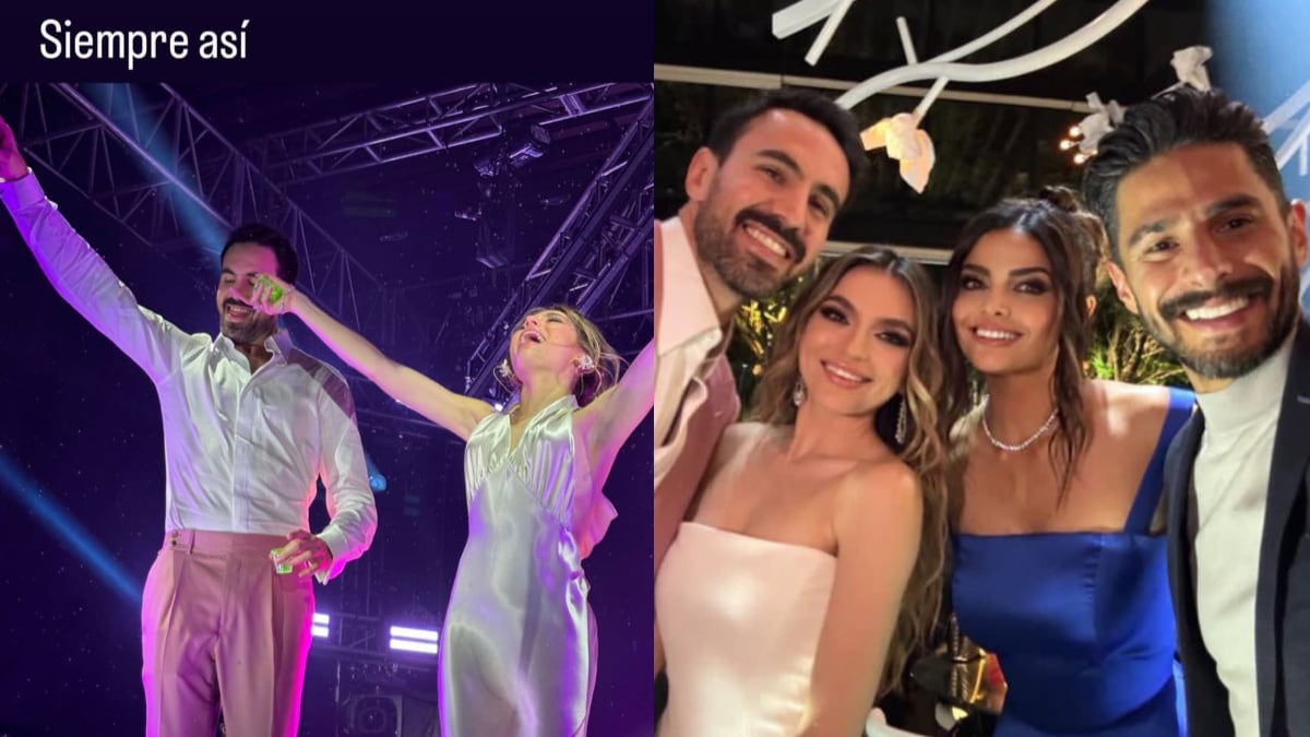 Amistades y familia estuvieron presentes en la boda de Sofía Castro y Pablo Bernot / Foto: Instagram