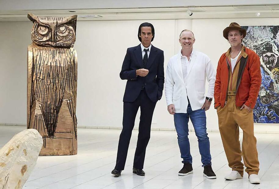 La millonaria colección de arte de Brad Pitt, su segunda gran pasión