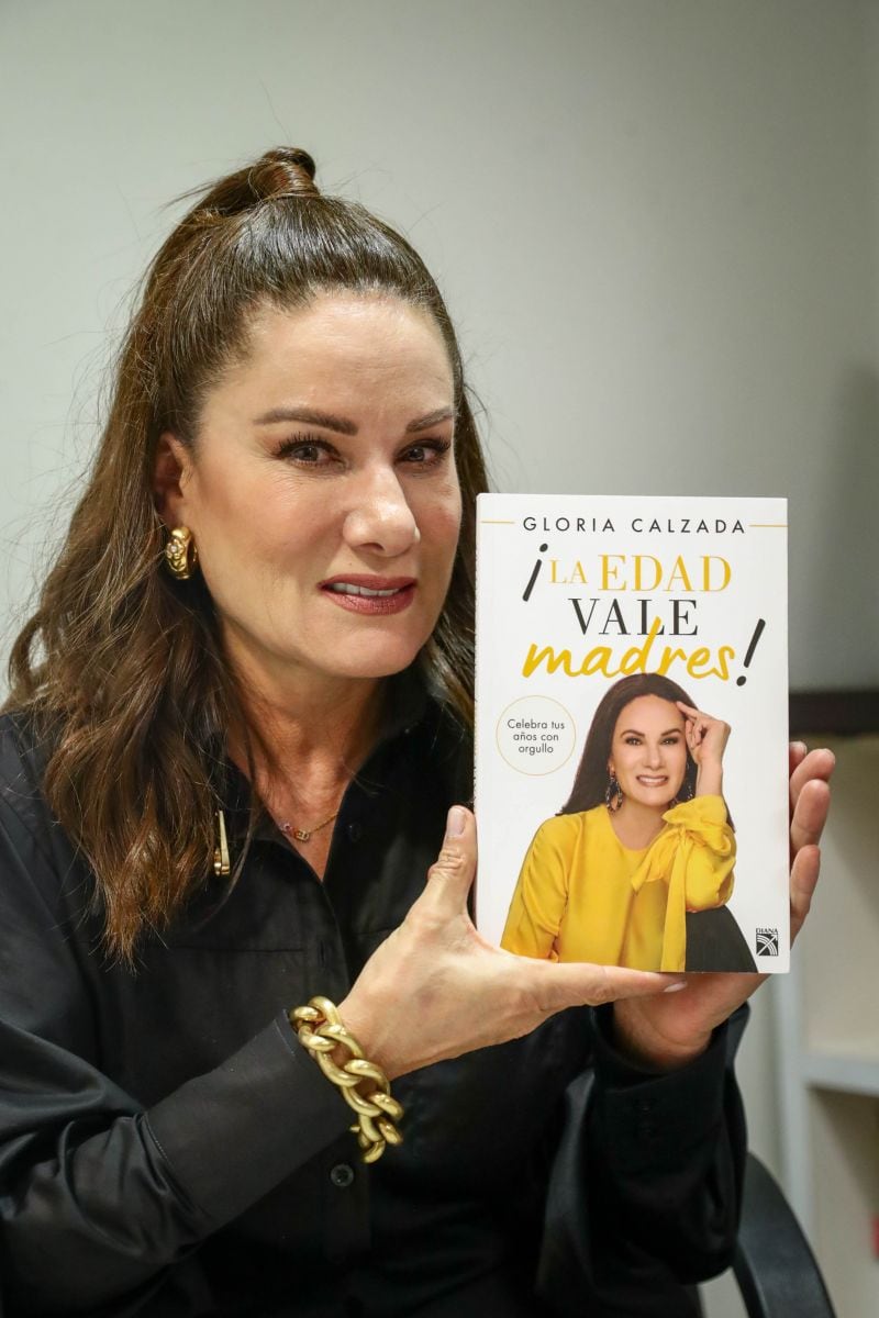  A Gloria Calzada la edad.. ¡le vale madres!