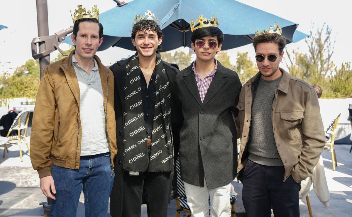 Arturo Paniagua, Francisco Santos, Álvaro Baque y Max Alor / Foto: Leonardo Gómez