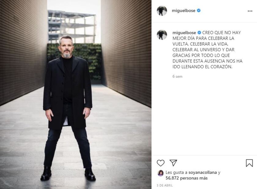 Toño Mauri ya prepara su regreso al trabajo en la bioserie de Miguel Bosé