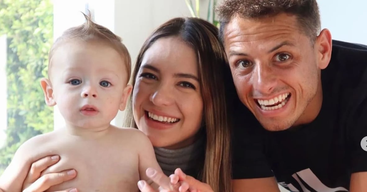 Sarah Kohan y Javier "Chicharito" Hernández en 2020 / Foto: Instagram