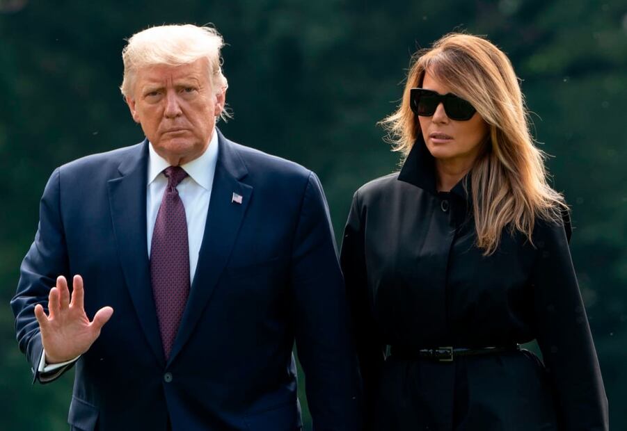 Donald Trump y Melania Trump se casaron el 22 de enero de 2005 / Foto: AFP