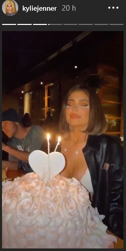 Kylie Jenner ya comenzó con los festejos de su cumpleaños 23 