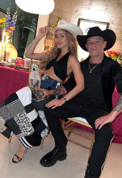 Candela Márquez y Alejandro Sanz / Foto: Instagram
