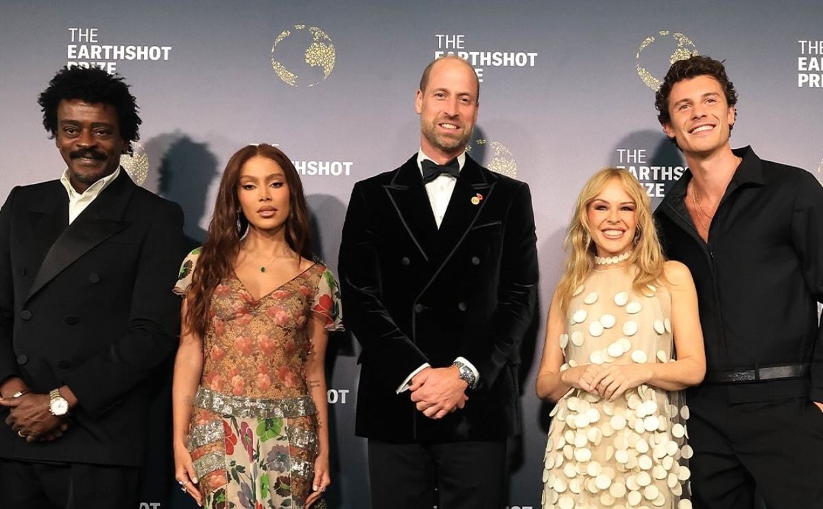 El príncipe William y su encuentro con Shawn Mendes y Annita en Brasil