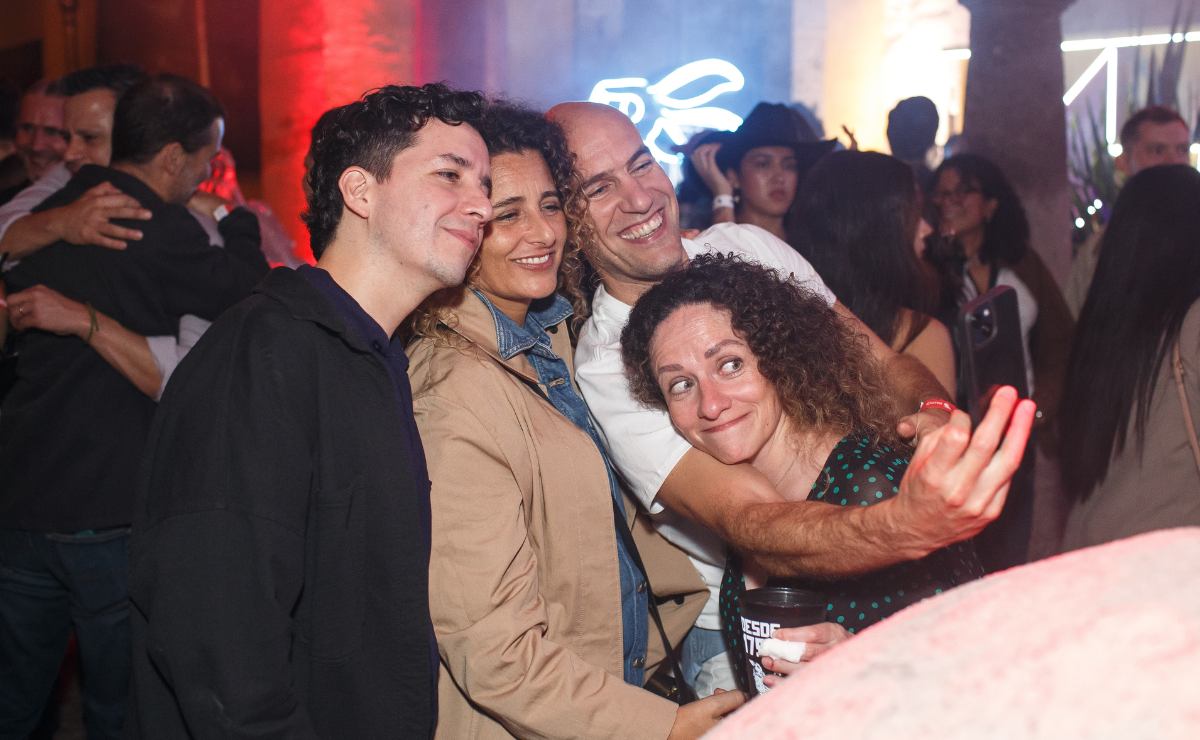 Ricardo Pacheco, Giselle Abud, Agustín Marco del Pont y Gabriela Arruti / Foto: Esteban Torreblanca