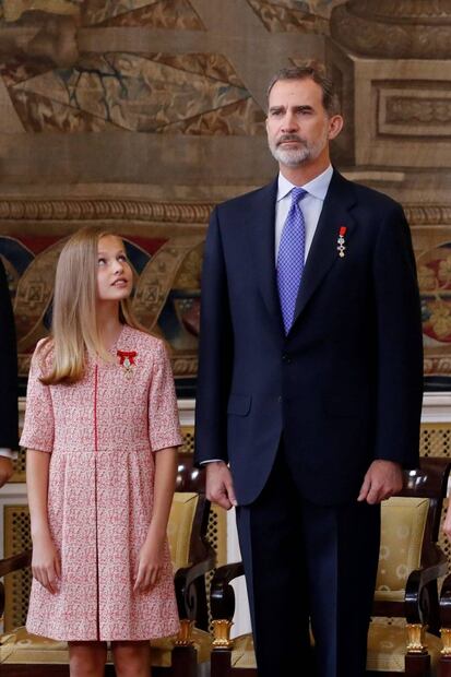 Leonor de Borbón, lista para su primer acto en solitario como princesa heredera