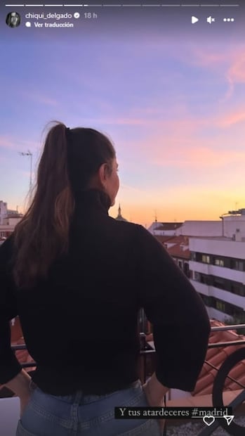 Chiquinquirá Delgado en Madrid / Instagram: @chiqui_delgado