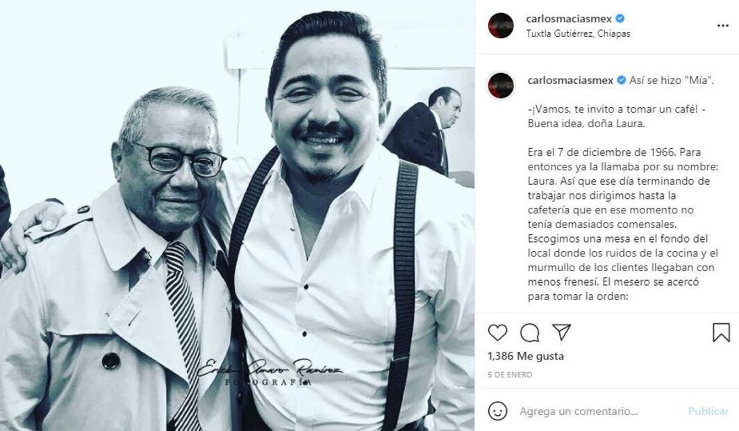 Luis Miguel regresa a los estudios de grabación con temas de Carlos Macías