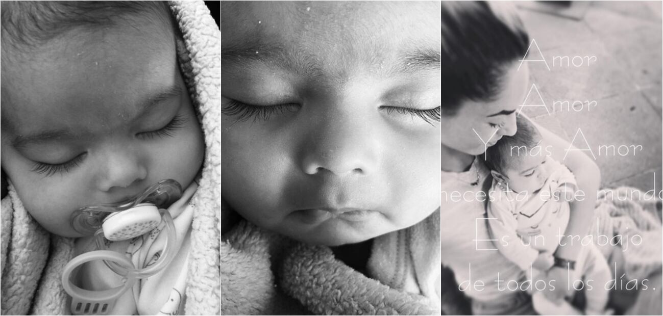 La primera fotografía de Bárbara Mori y Mila Mayer
