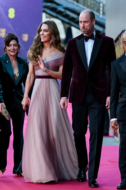 Príncipe William y Kate Middleton en los BAFTA 2026 / Foto: Instagram