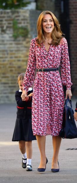 FOTOS: Las mejores imágenes de la princesa Charlotte en su primer día de escuela
