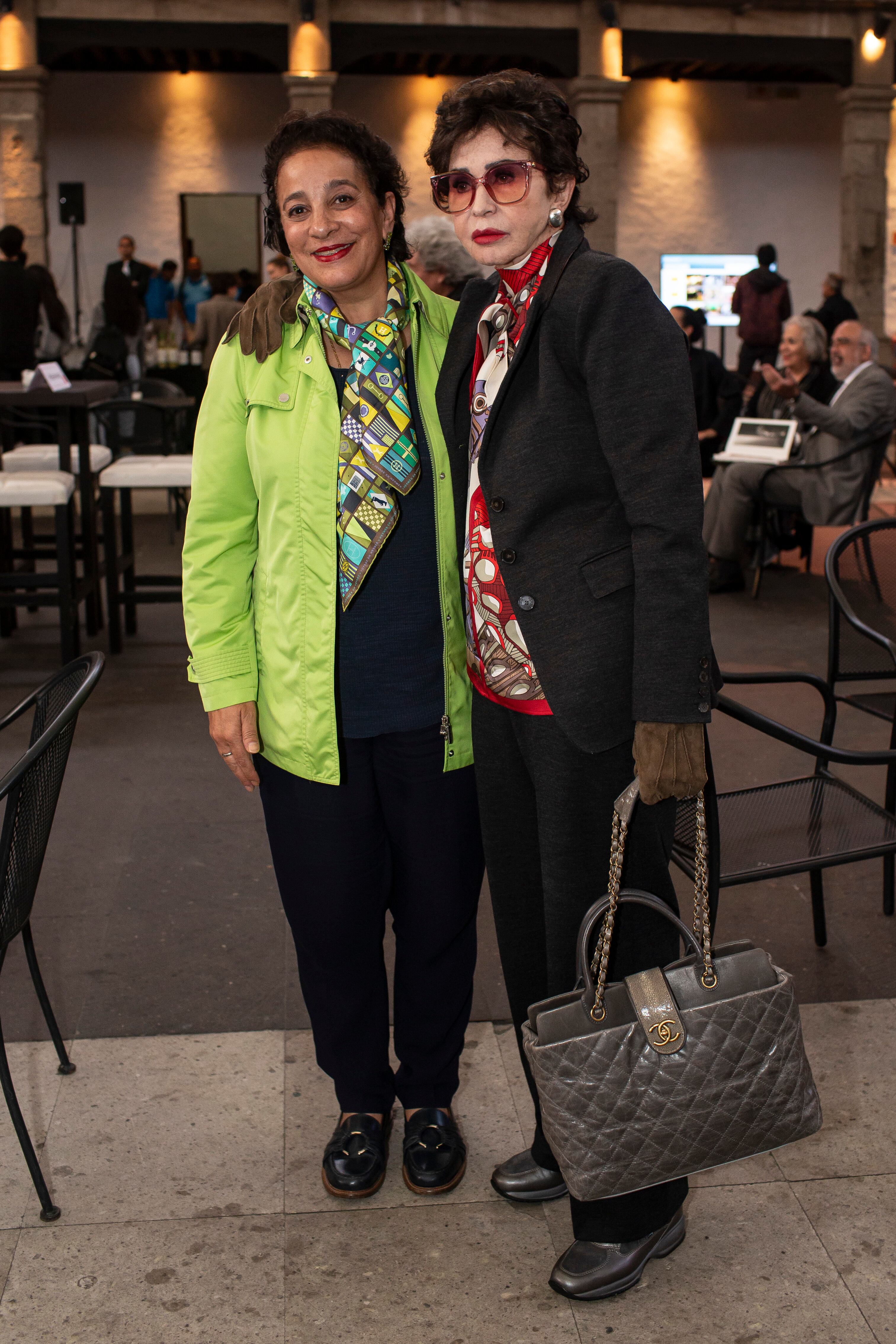 Alma Salem y Pepita Serrano. (Foto: Esteban Torreblanca)