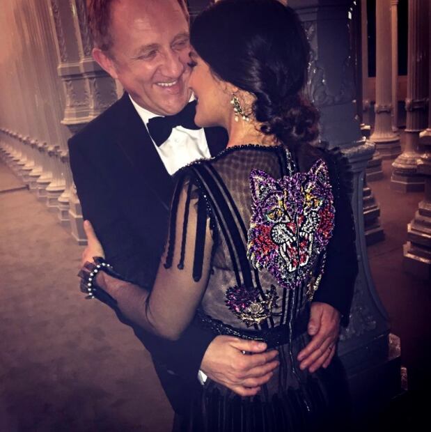 Las fotos más íntimas de Salma Hayek y Francois-Henri Pinault