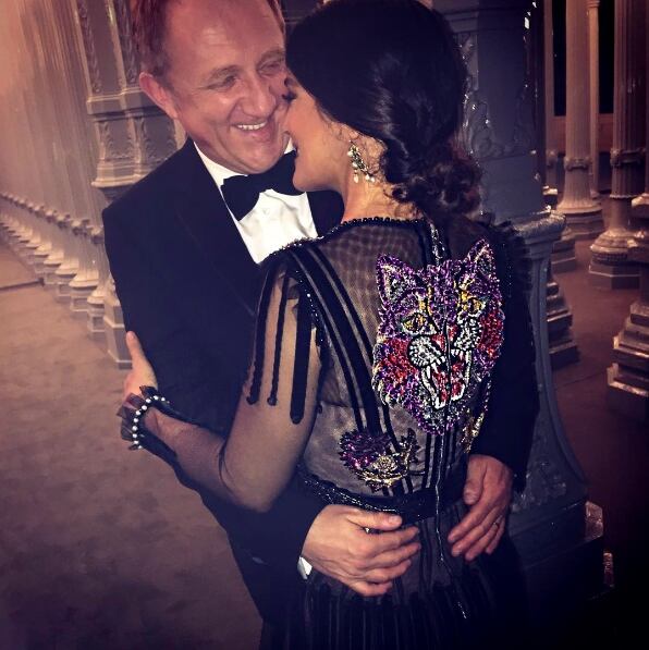 Las fotos más íntimas de Salma Hayek y Francois-Henri Pinault