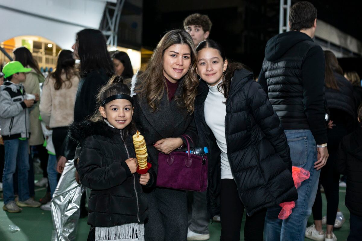 Ailyn, Karla Berber y Joselyn. (Foto: Esteban Torreblanca)