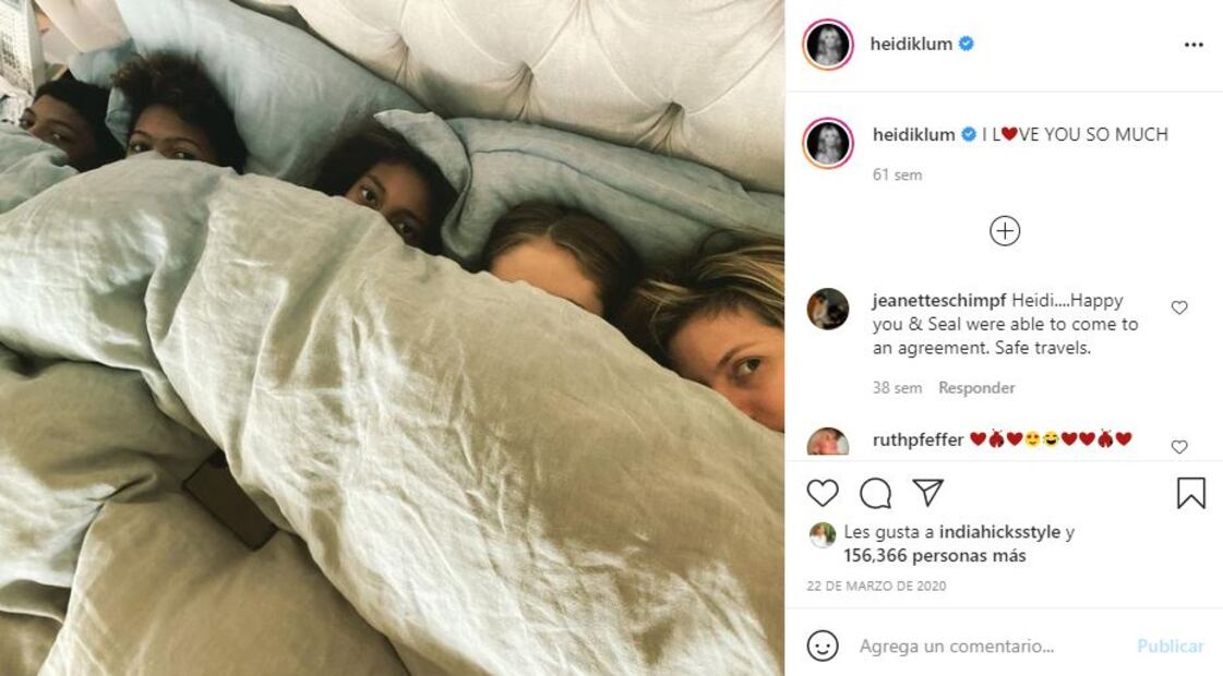 Seal habla por primera vez de su divorcio de Heidi Klum