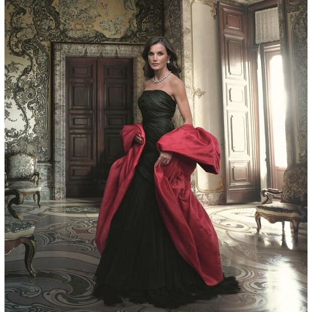 El rey Felipe VI y la reina Letizia de España / Foto: Banco de España - Annie Leibovitz