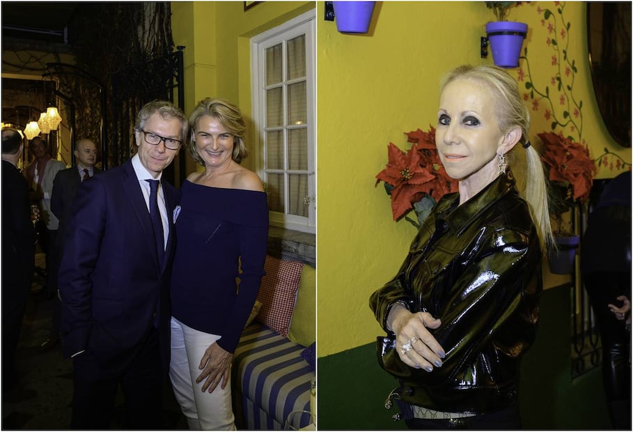 Carlos y Soumaya Slim arropan a Leonora Tovar López Portillo