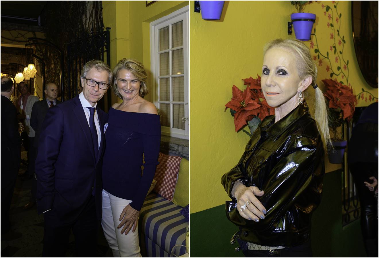 Carlos y Soumaya Slim arropan a Leonora Tovar López Portillo