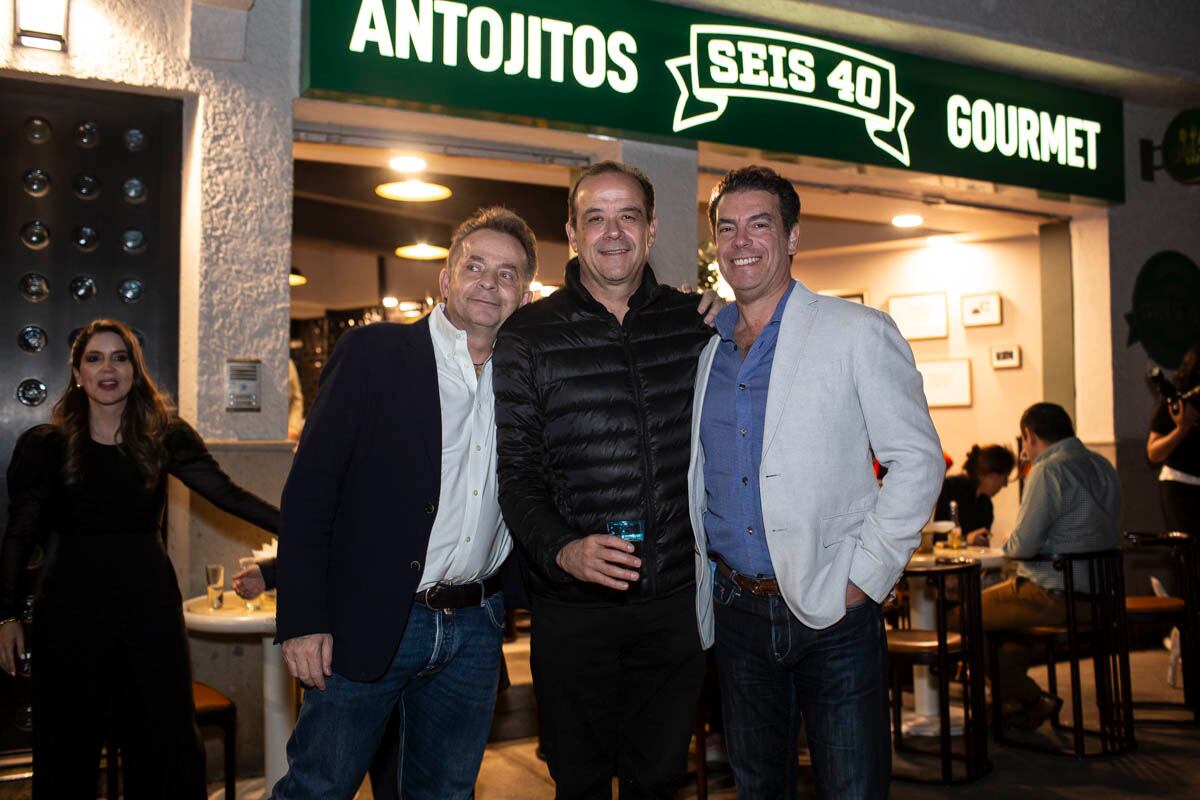 Roberto Álvarez, Gerardo Andreu y Javier Ortiz. Foto: Esteban Torreblanca