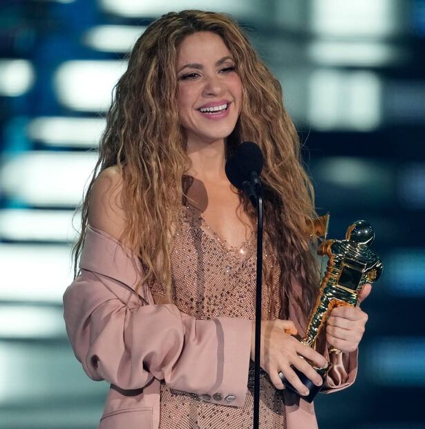 Shakira en los MTV VMAS 2023 / AP