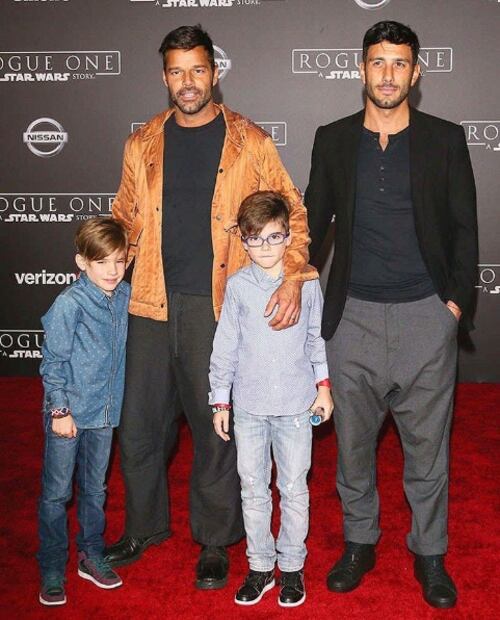 Así lucen los hijos de Ricky Martin a sus 8 años 