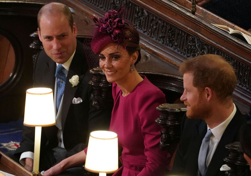 El tierno detalle del príncipe William con su prima Eugenia en su boda