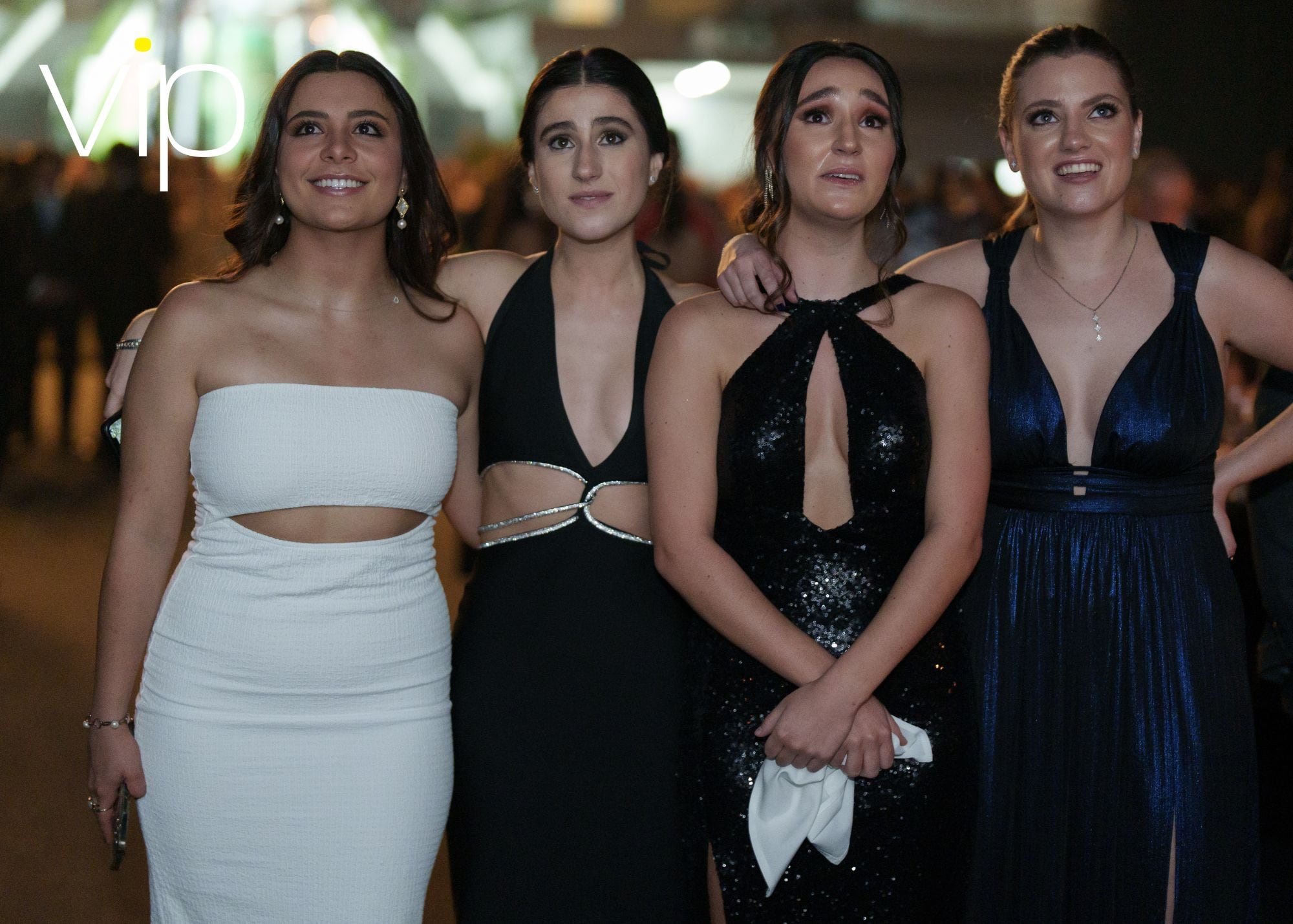 Lucía de la Mora, Natalia Schiavone, Lucía Schiavone y Camila Meade. (Foto: Héptor Arjona)