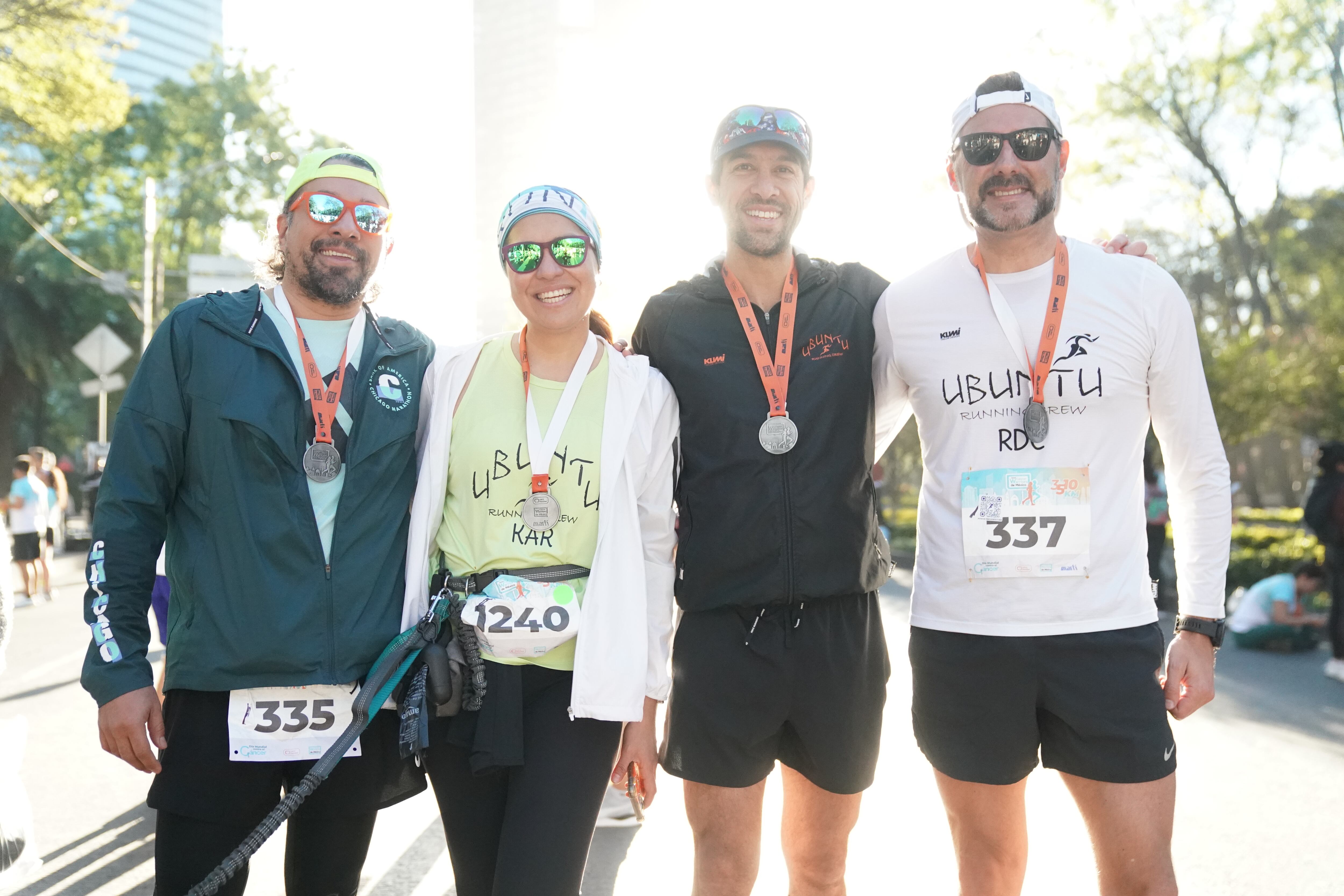 Domingo Granados, Karla Mutaguchi, Jorge Luis García y Rafael Dasi. (Foto: Héptor Arjona)