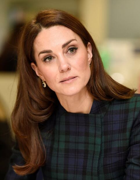 Kate Middleton utilizó unos aretes que fueron de Diana de Gales en su visita a Escocia