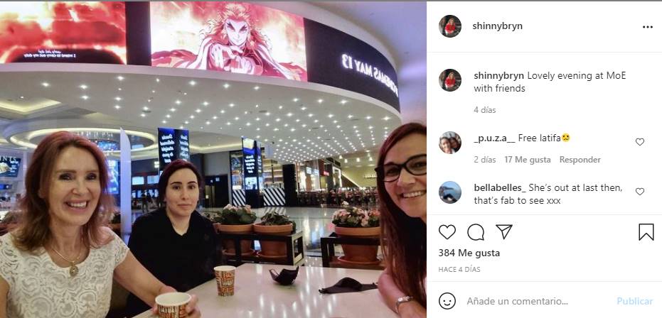 Sale a la luz otra foto de la princesa Latifa, hija del emir de Dubai, tras presiones de la ONU