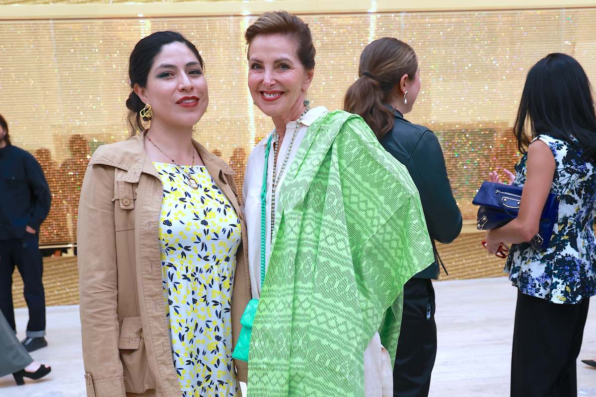 Nancy Mookiena y Nina Menocal. (Foto: Héptor Arjona)