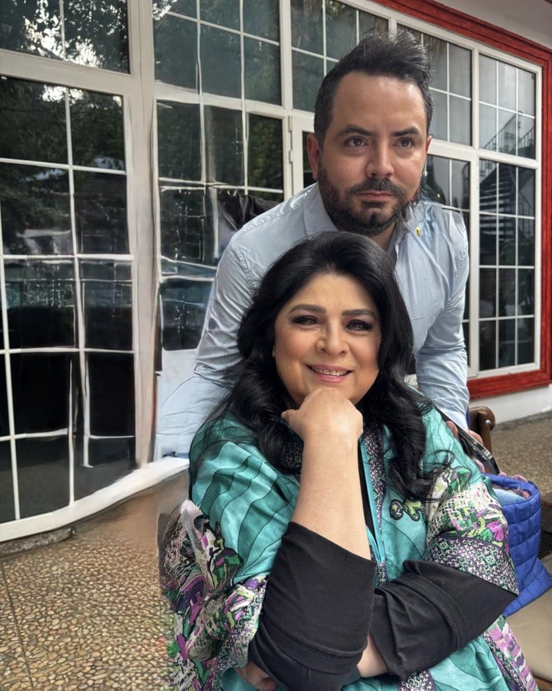 José Eduardo y Victoria Ruffo. (Foto: Instagram)