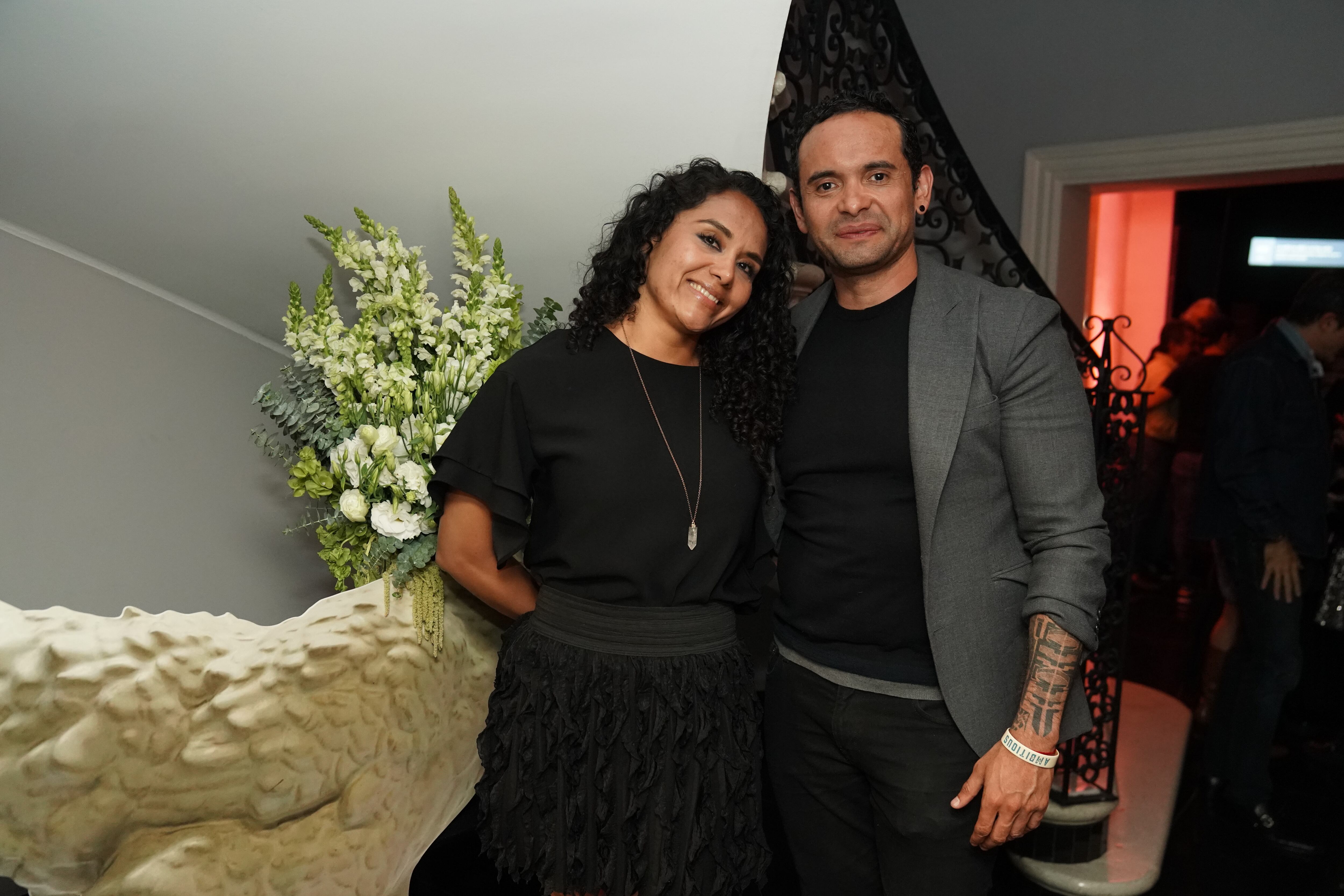Leticia García y Alejandro Rojas. (Foto: Héptor Arjona)