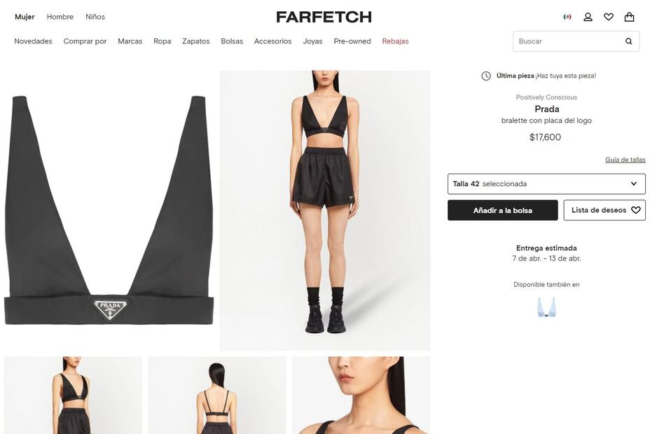 Danna Paola impacta con un sexy bralette de Prada