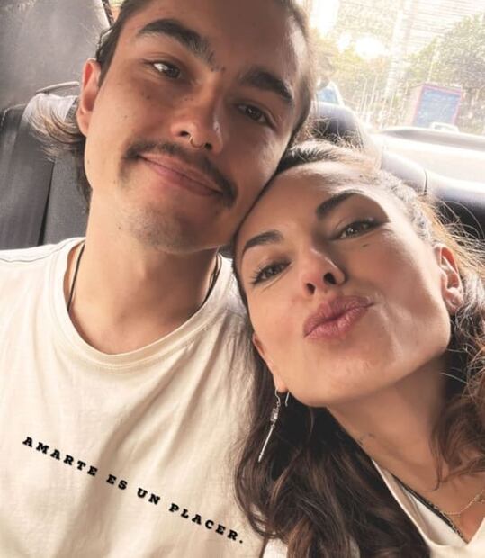 Bárbara Mori con su hijo Sergio Mayer Mori / Foto: Instagram