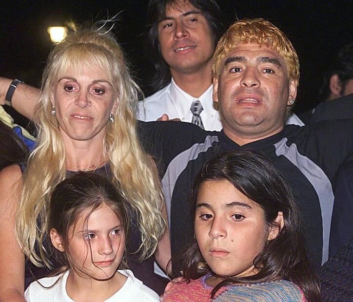¿Cuántos hijos tuvo Diego Armando Maradona?