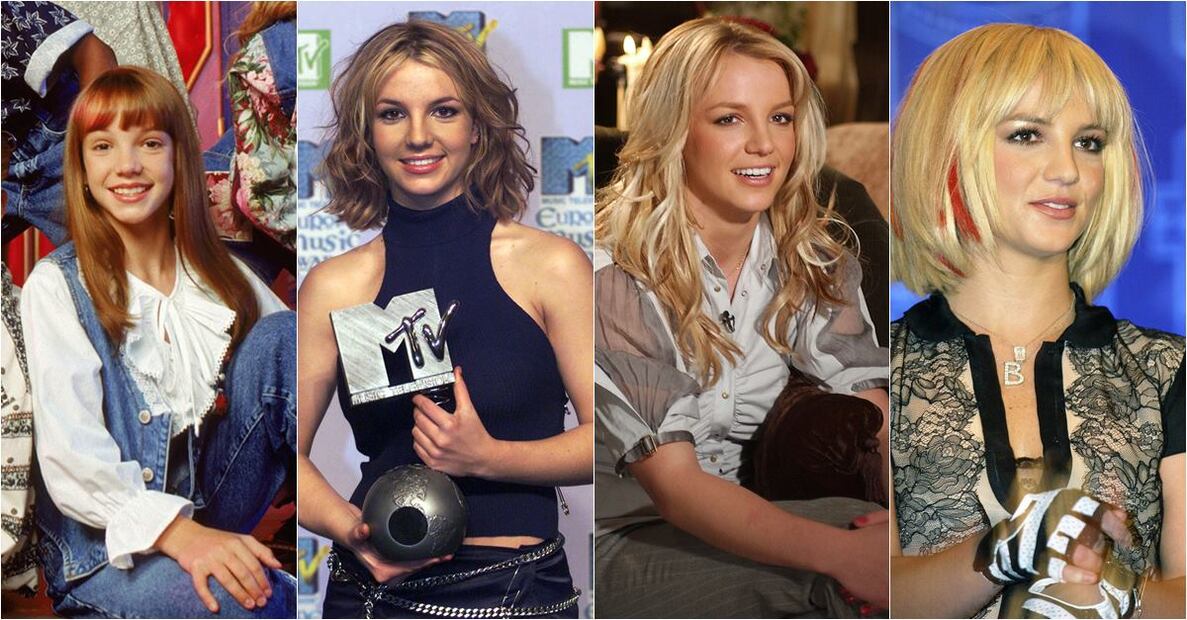 Britney Spears a través de los años