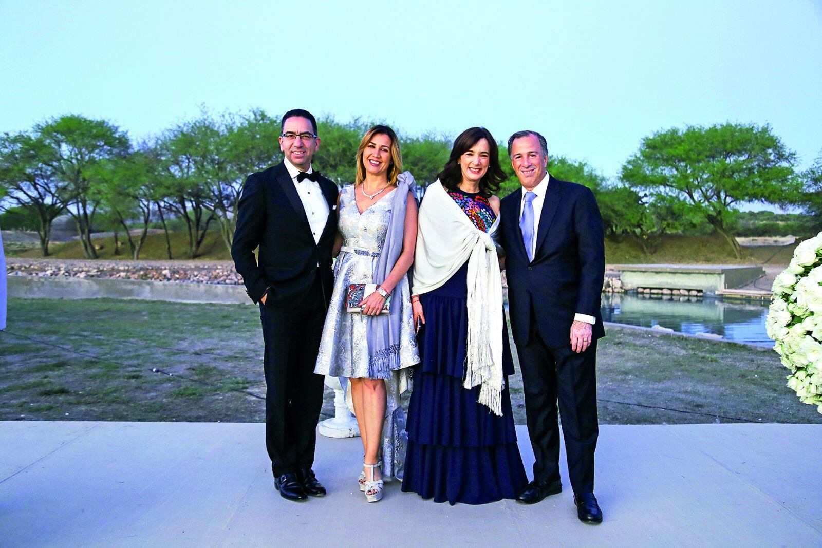 PORTADA: La original boda de Pamela Cortés y Andrés Roemer