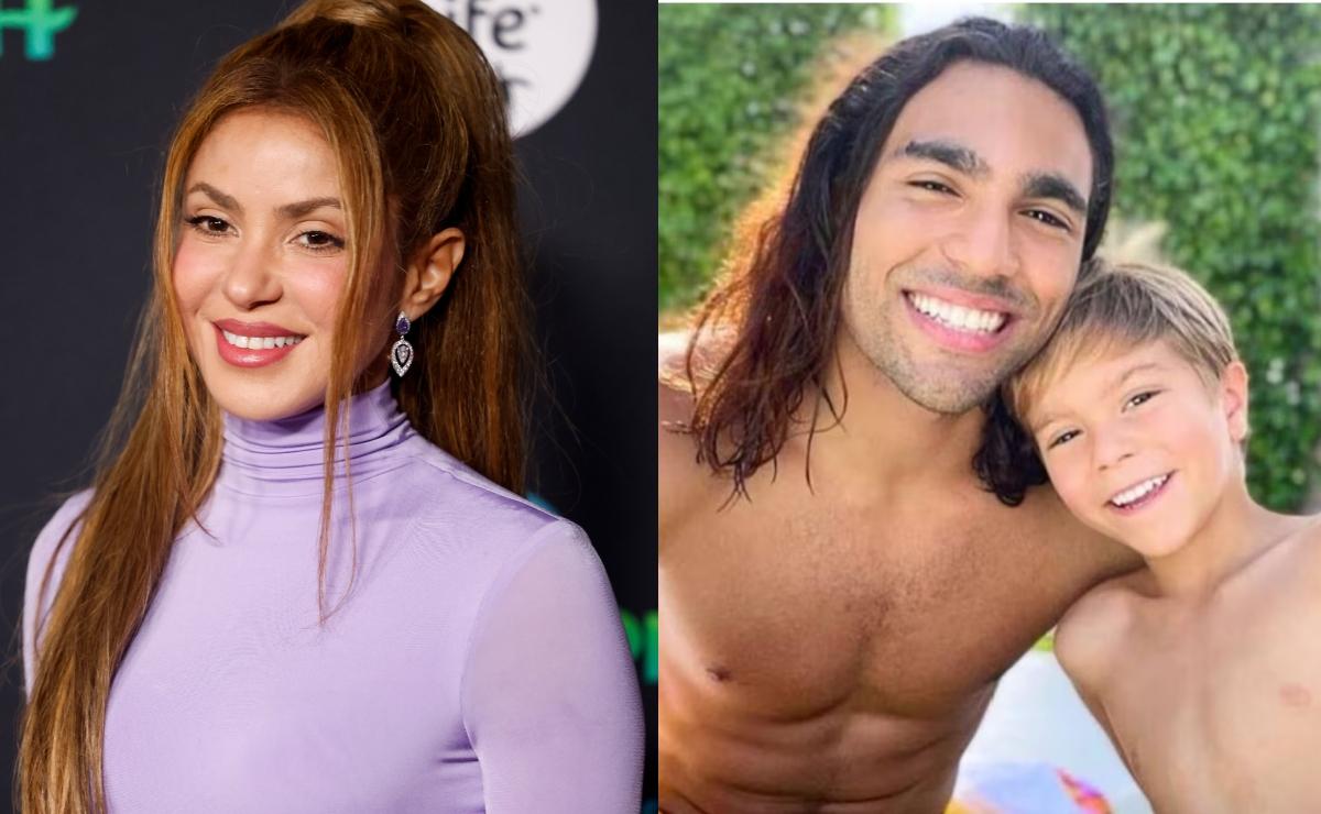 Shakira, Tarik Mebarak y Sasha, hijo de Shakira / Fotos: EFE - Caroline Brehman , Instagram