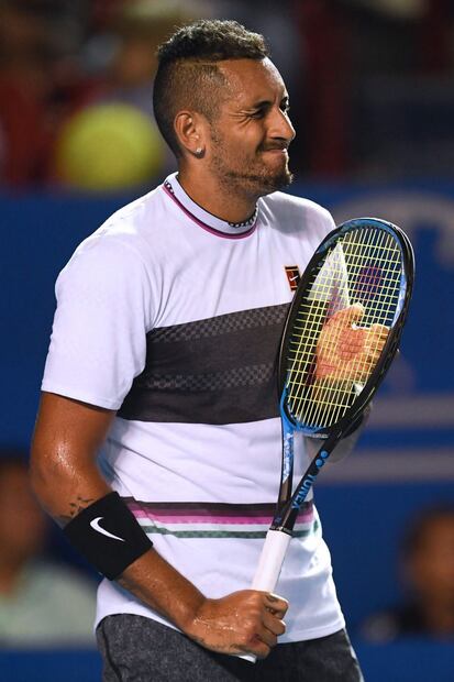 Nick Kyrgios sorprende por su actitud grosera en su visita a México 